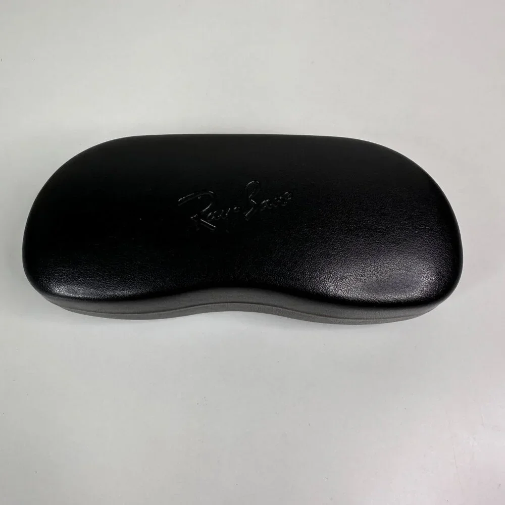 Rayban Hard Shell‎ Black Flip Top Clam Shell Glasses or Sunglasses Case